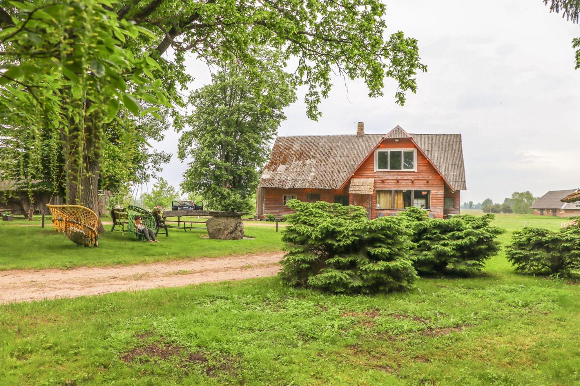 Lauku Viesu Maja Bajari Pension Rucava Buitenkant foto
